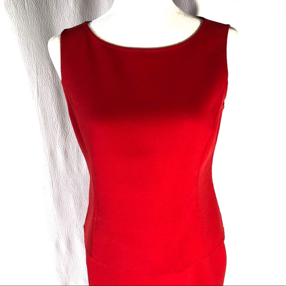 Lafayette 148 NY Red Wool Three Piece Skirt Suit - Picture 5 of 8